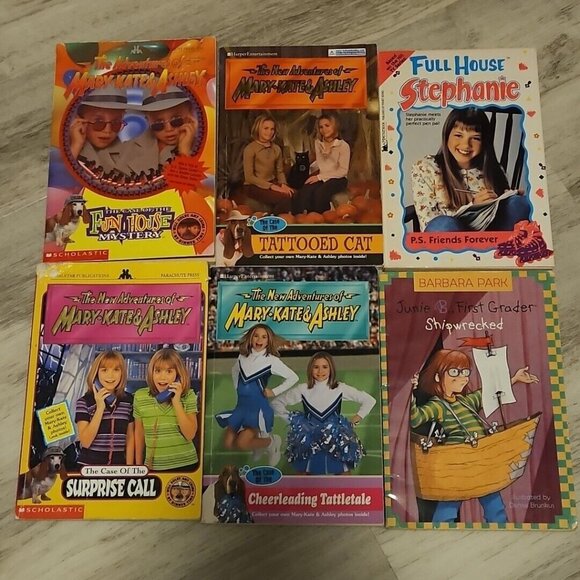 Chapter Book Lot Instant Library Girls Interest Babysitters Mary Kate Homeschool - Picture 5 of 12